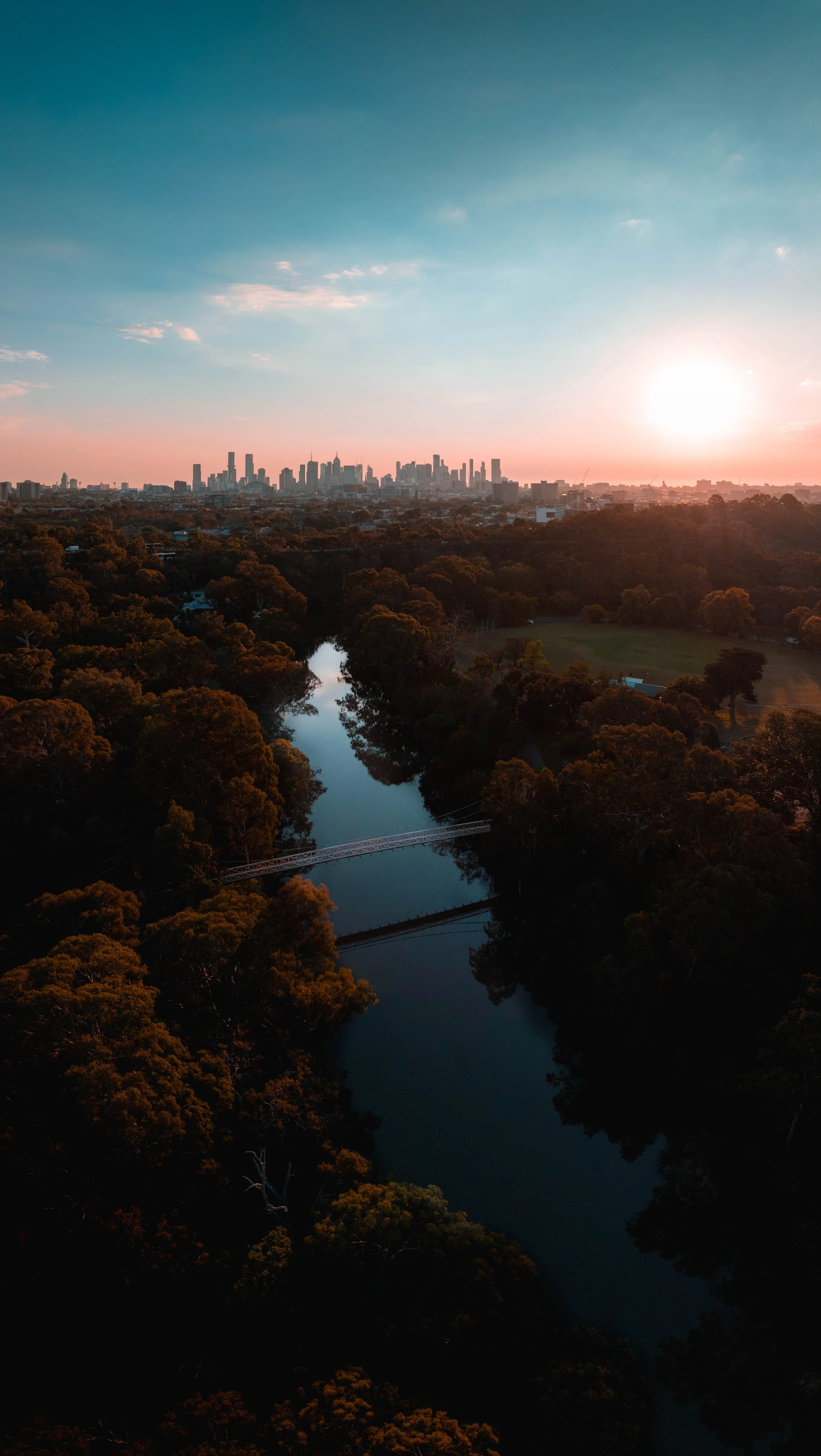 The drone was out in force at a recent campaign shoot for Rosy movement.