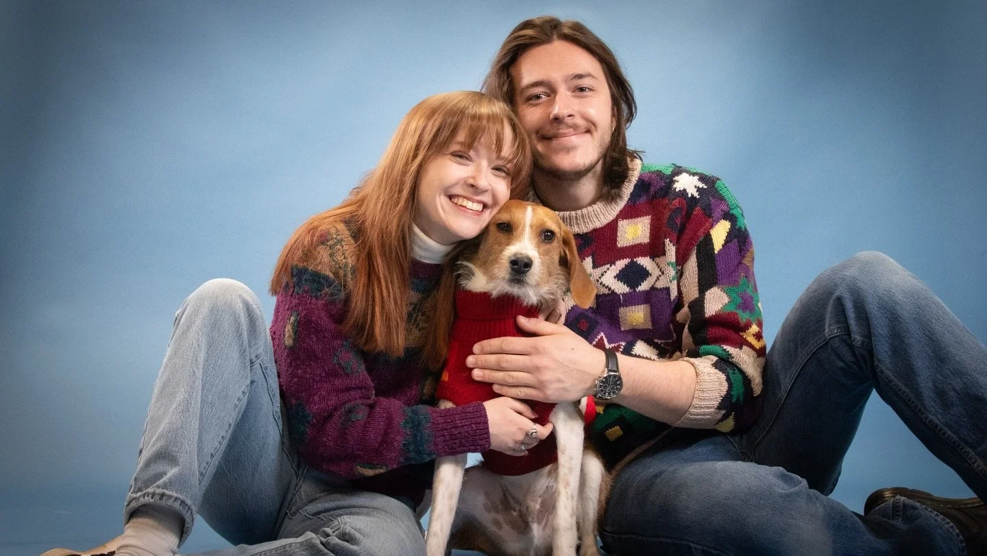 // Abby, Andrew, &amp; Gizmo!; 01-18-2026 //
.
.
.
.
#photography #lightroom #couplesphotography #dogstagram #animalphoto 

// &copy; Richard J Bryer // 
www.richardjbryer.com