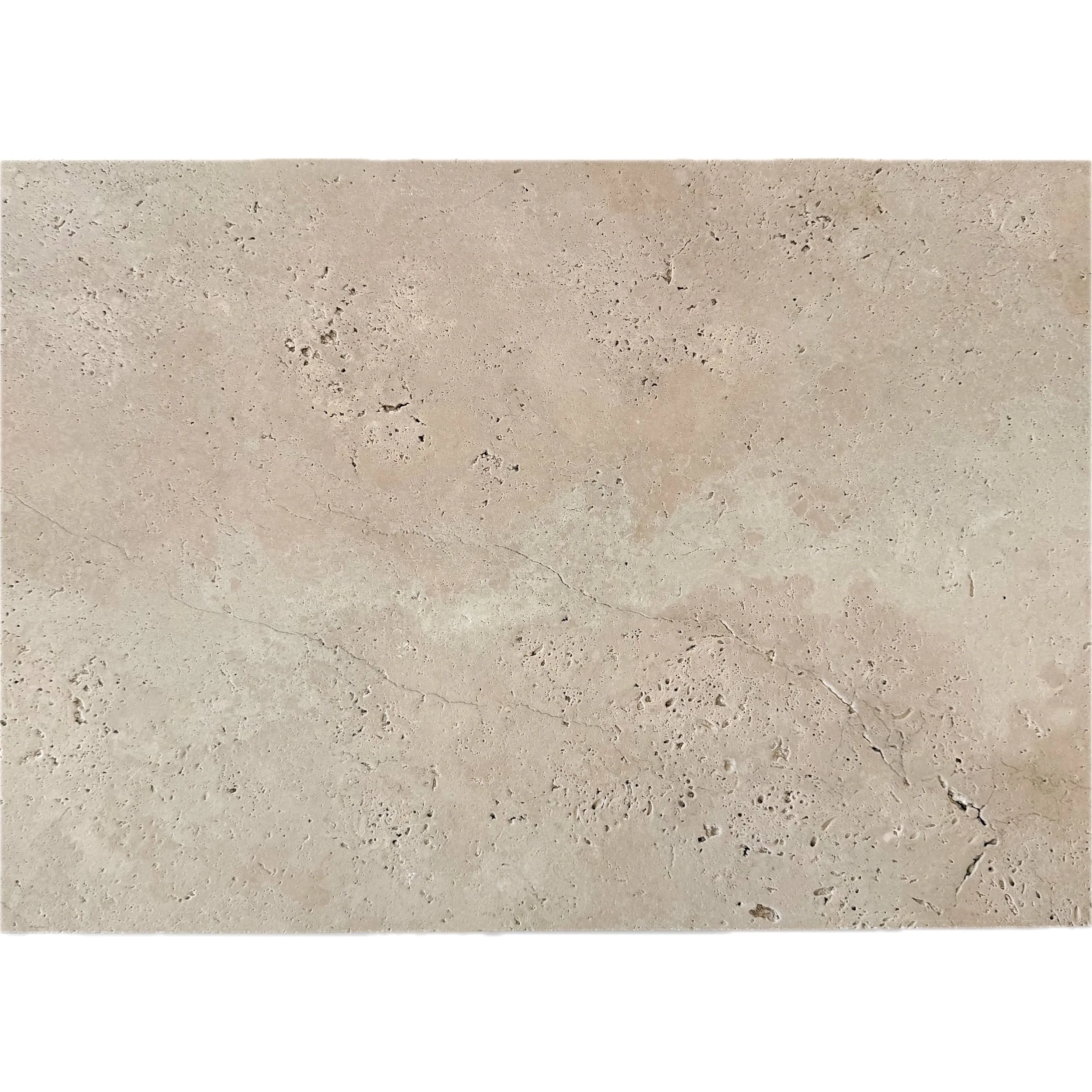ST1AM1046/UF PREMIUM CLASSIC TRAVERTINE TUMBLED/UNFILLED 406X610X12MM