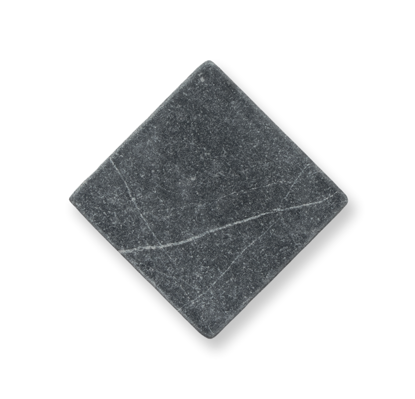 ST2V901/DOT NERO MARBLE TUMBLED DOT 65X65X10