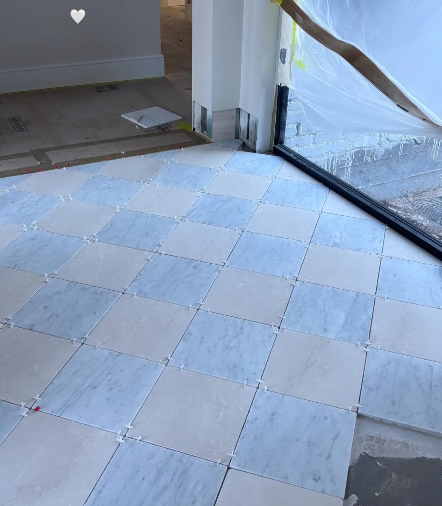 Our tumbled Marble on site in Burradoo, NSW 🤍