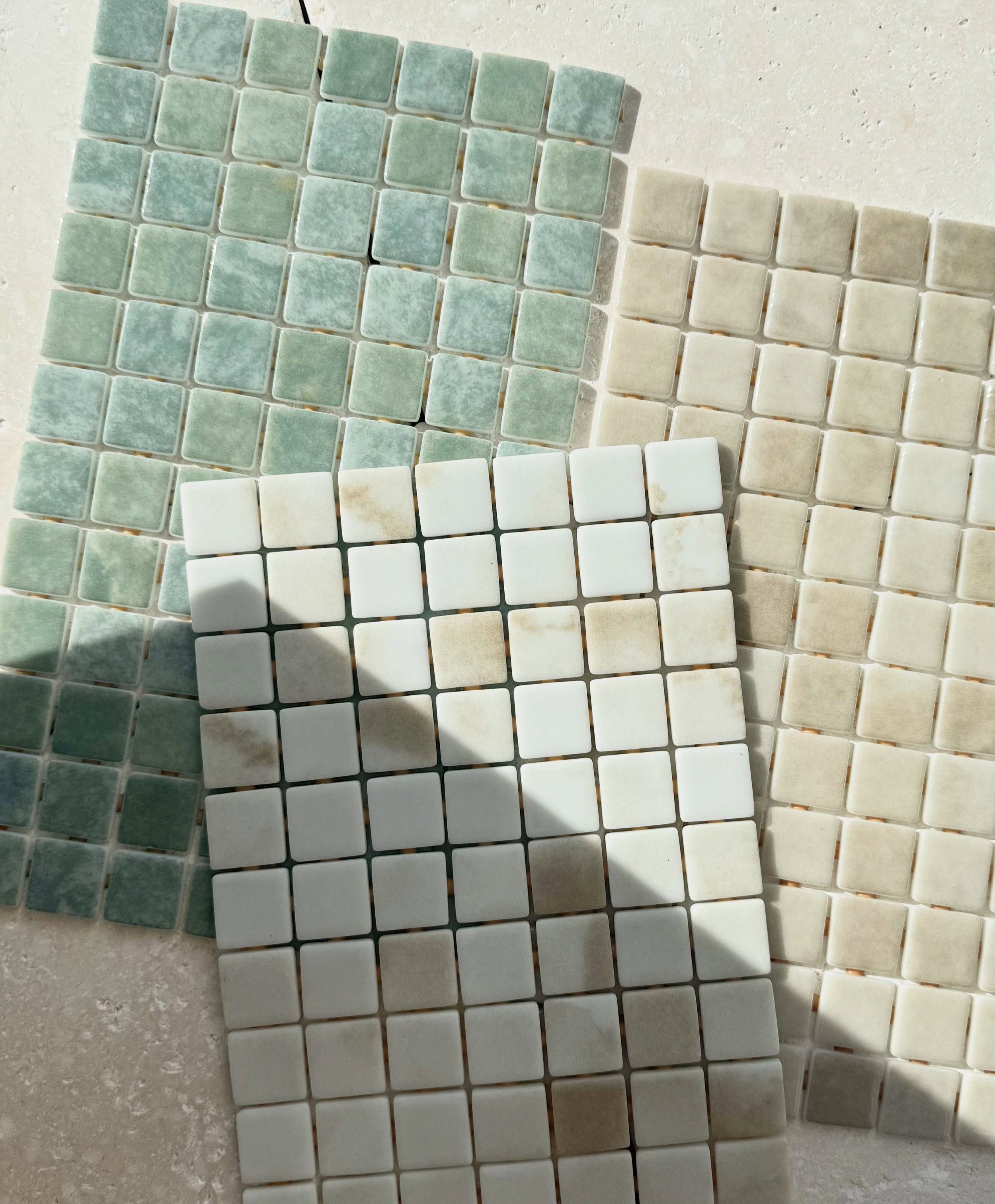 Neutral pool mosaics 🤍
