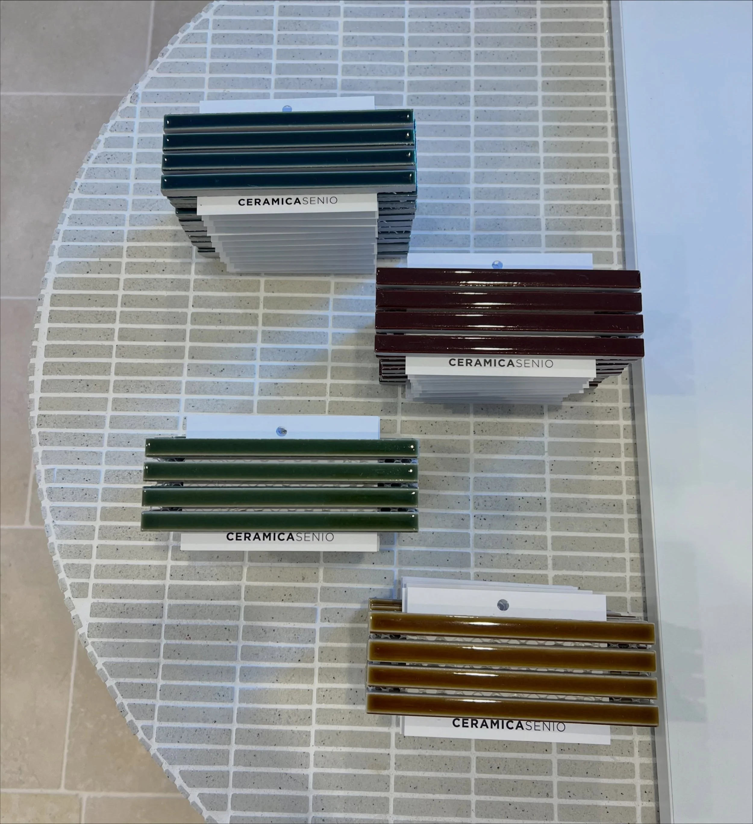 New colour way samples in our slim Bastoni Kit Kat range