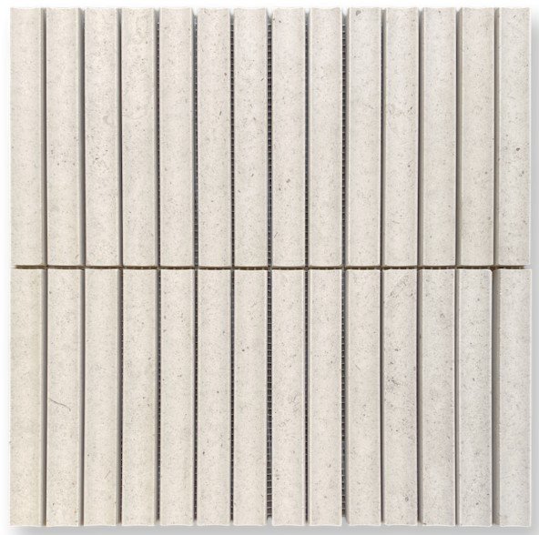 ST2V130/MINICC LIMESTONE MINI CONCAVE FLUTE 305X305X13MM