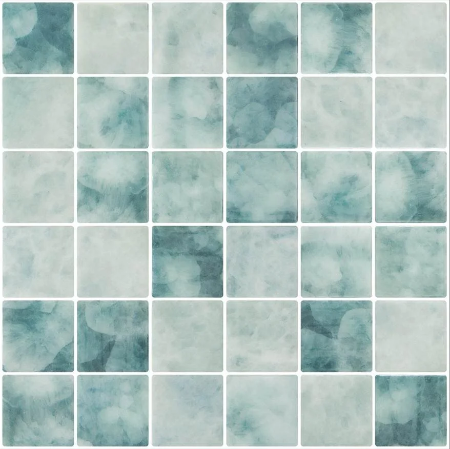 CTSC214 CRYSTAL TURQUOISE MOSAIC 50X50