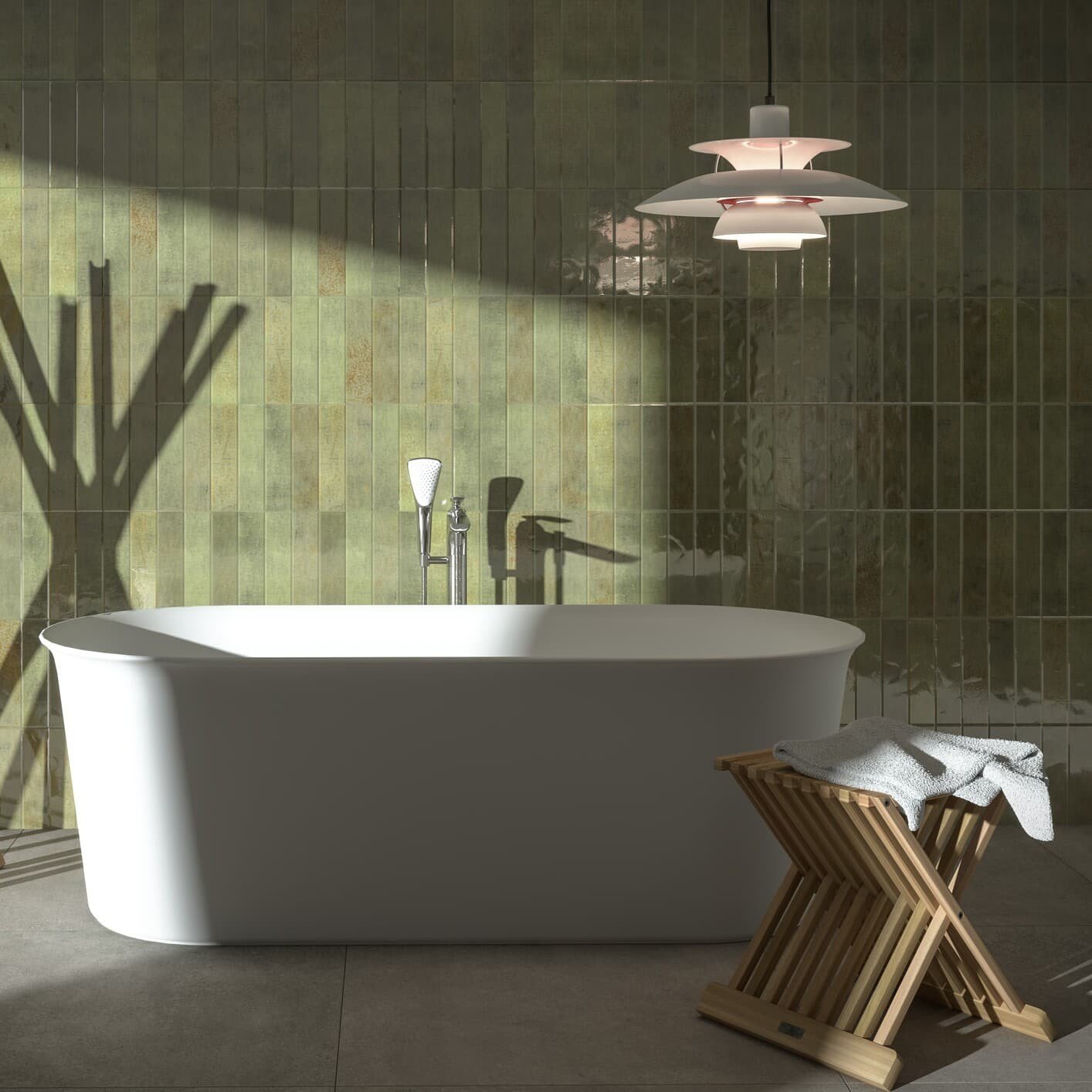 CTSC302 LINO PISTACHIO GLOSS 65X200X7MM