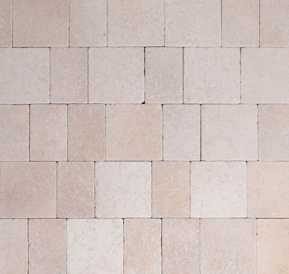 ST1G137/COB BOSTON TUMBLED LIMESTONE COBBLES 100-150X150X20MM