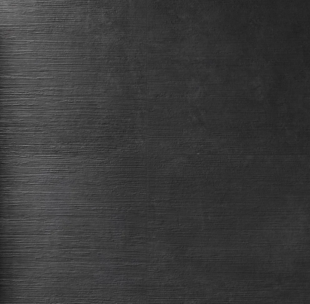 CT1H7516/RIB SIENA CONCRETE BLACK RIBBED (DECOR)