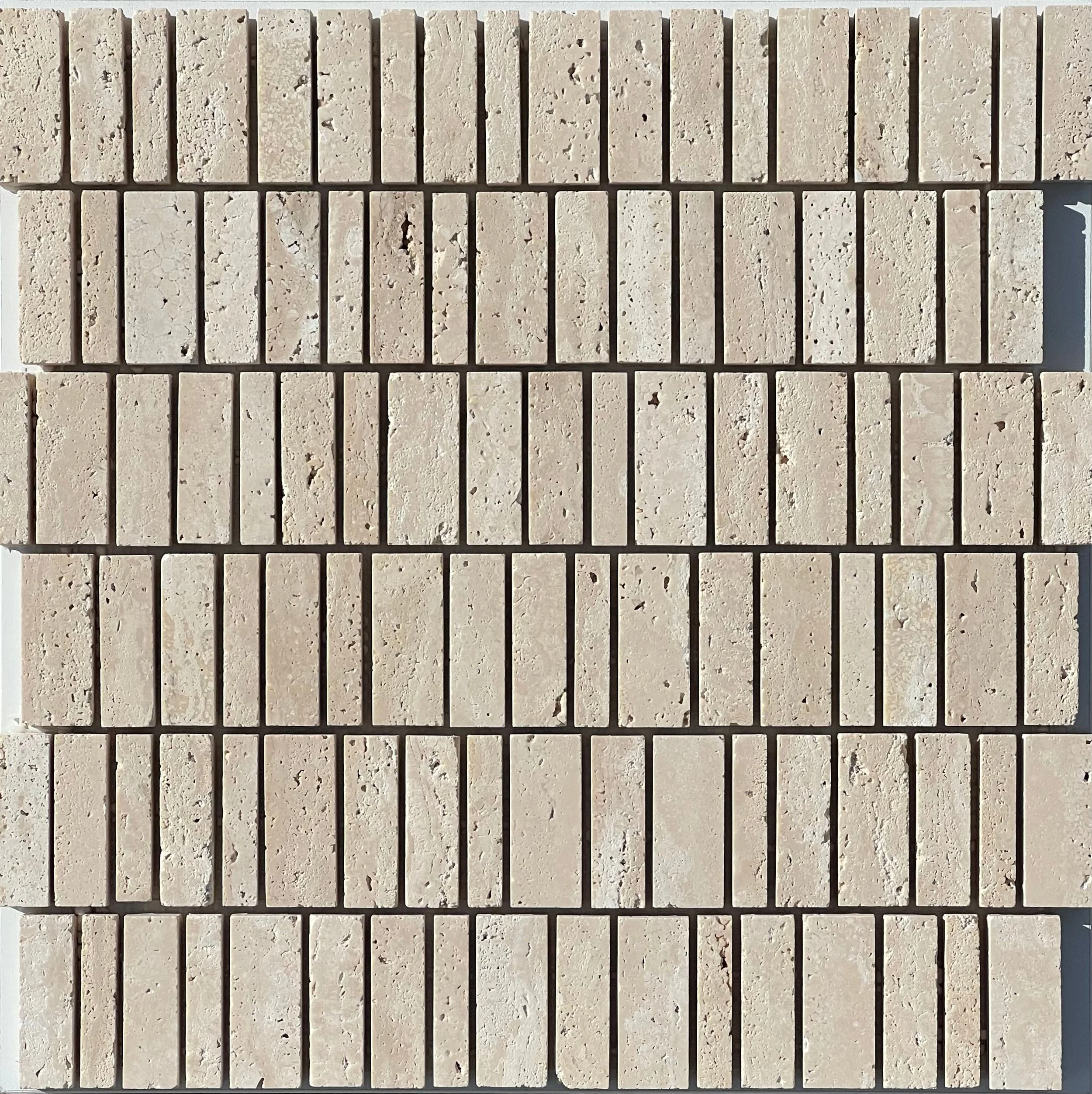 ST2V106/BR TRAV MINI BRICK MOSAIC 305X298X10