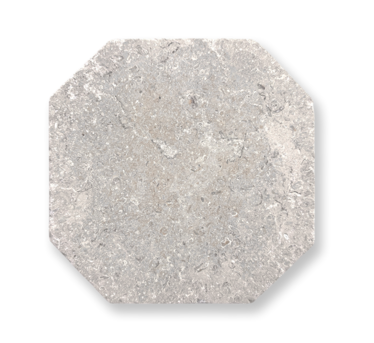 ST2V167/OCT BROWN FOSSIL LIMESTONE OCTAGON 200X200X10