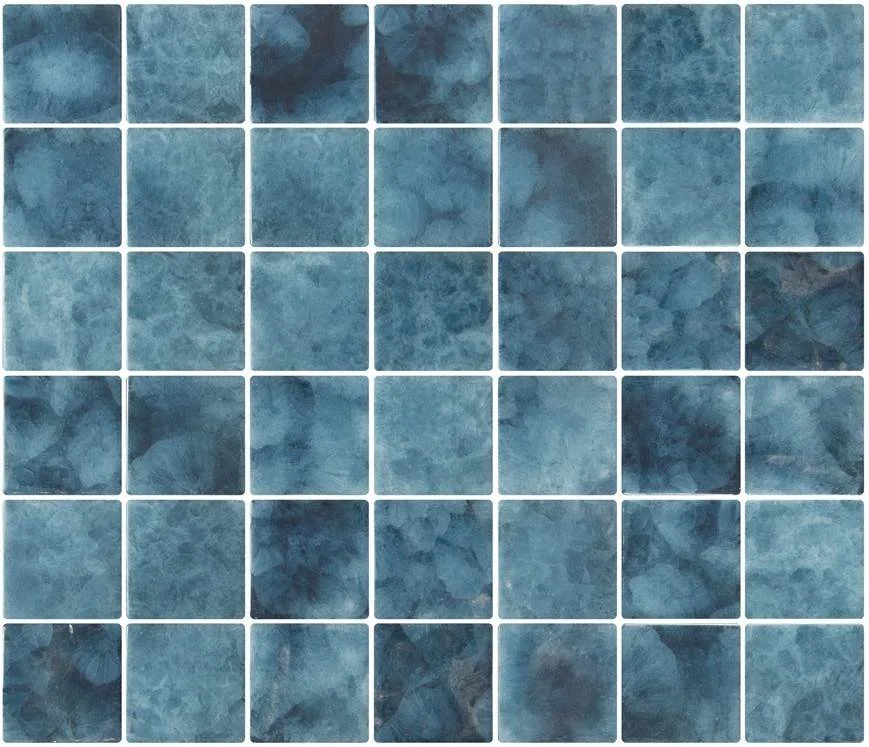 CTSC215 CRYSTAL COBALT MOSAIC 50X50