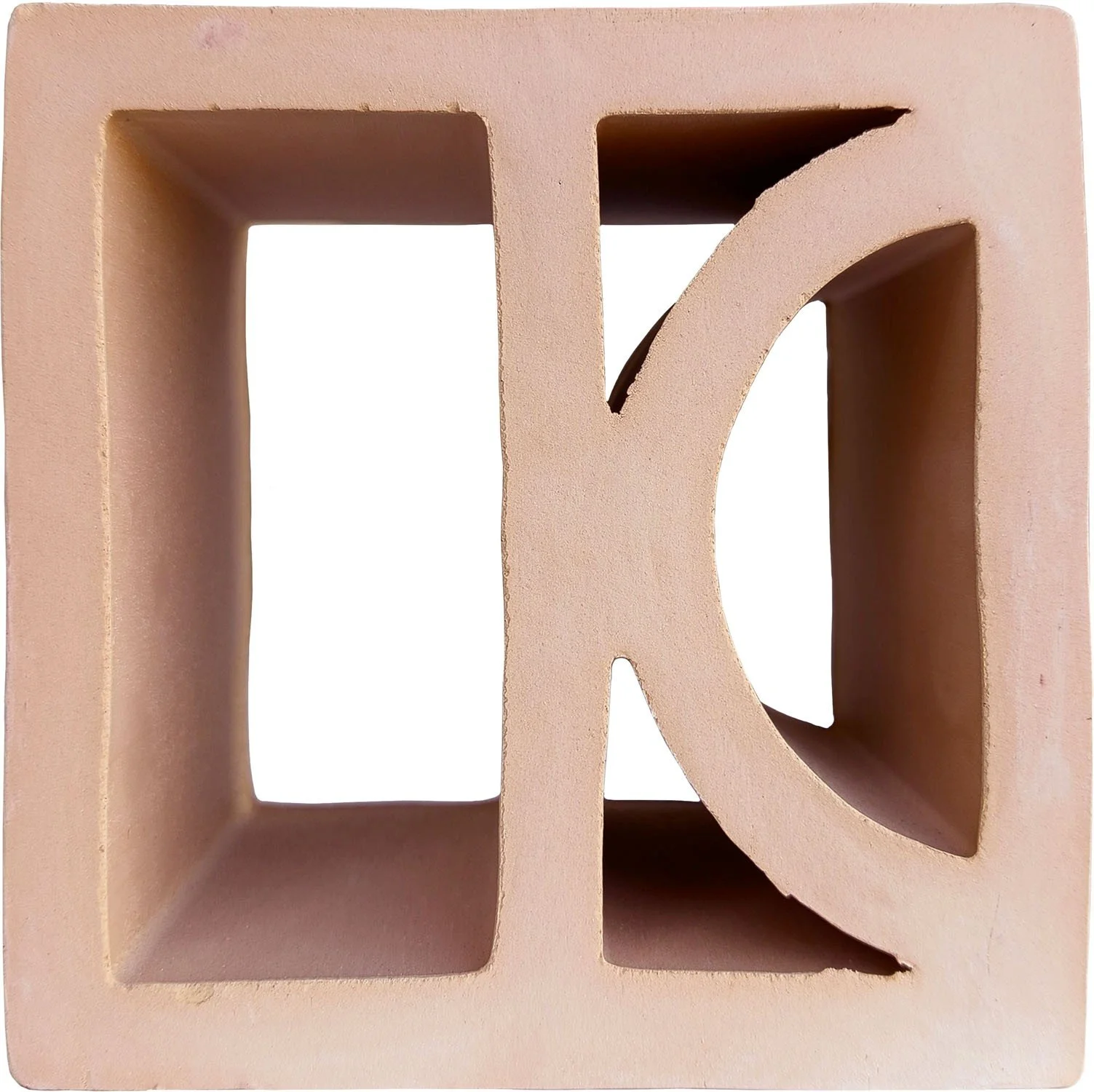 CT1A701 TERRACOTTA BREEZE BLOCK MOON 150x150