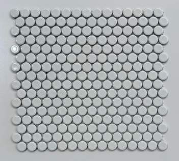 CT9G3023 - GLOSS WHITE PENNY ROUND 20MM