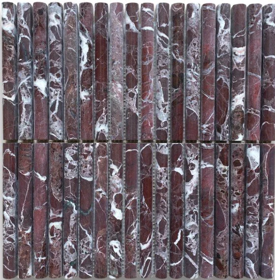 ST2V190/FL ROSO PALAZZO MINI FLUTE 305X305X15MM