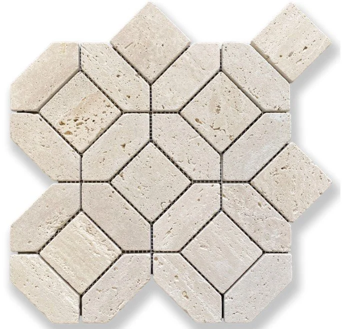 ST2V106/TUN TRAV FIESTA TUMBLED MOSIAC 310X310MM