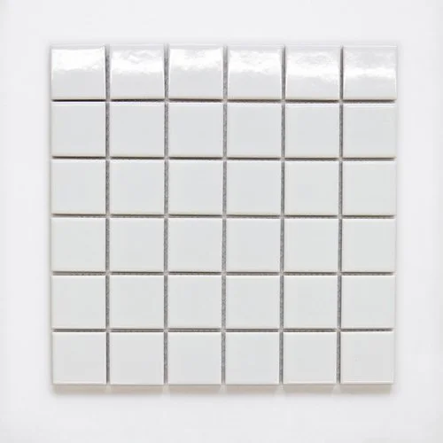 CT3A2105 WHITE GLOSS MOSAIC 50X50