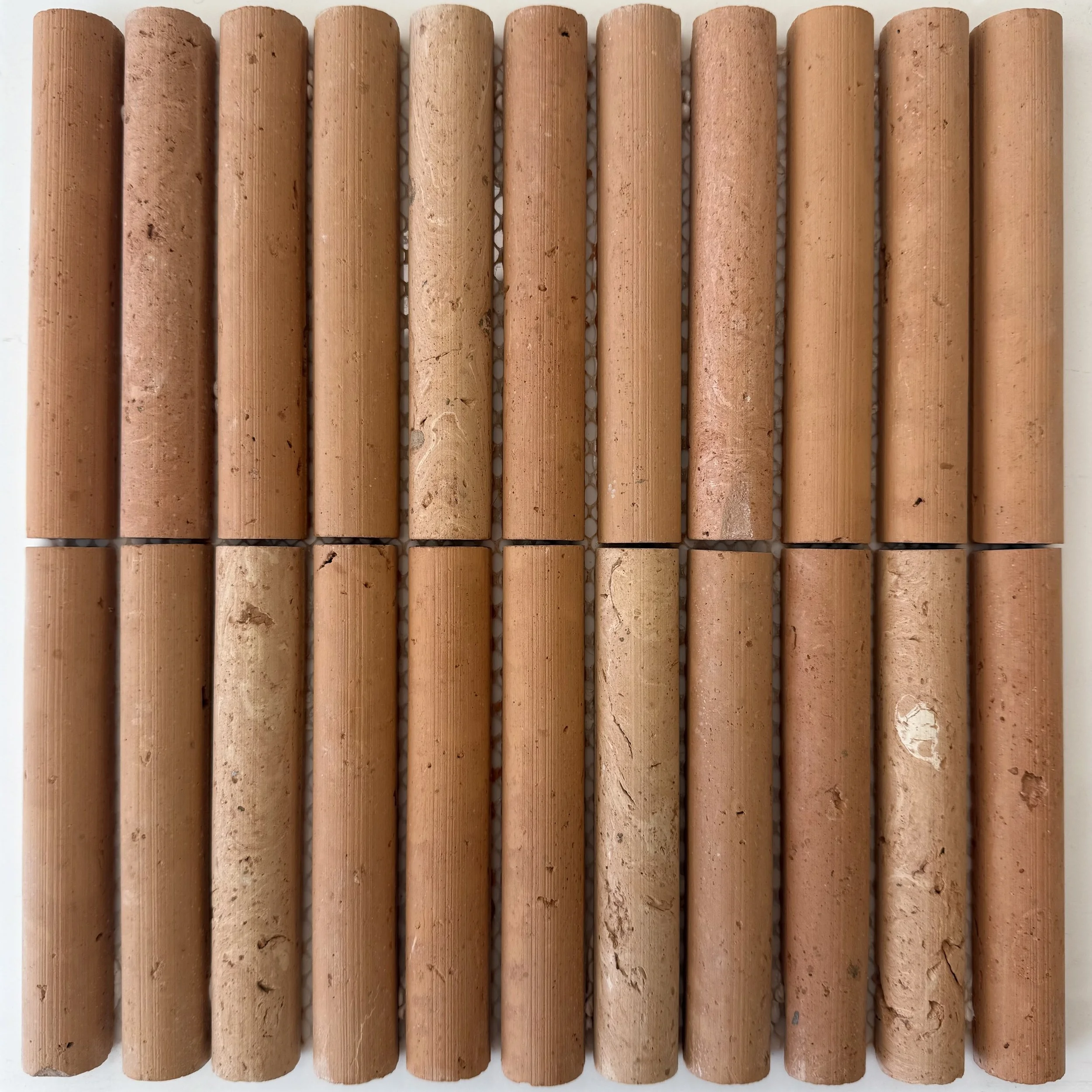 ST9B401/FL TERRACOTTA FLUTE MOSAIC