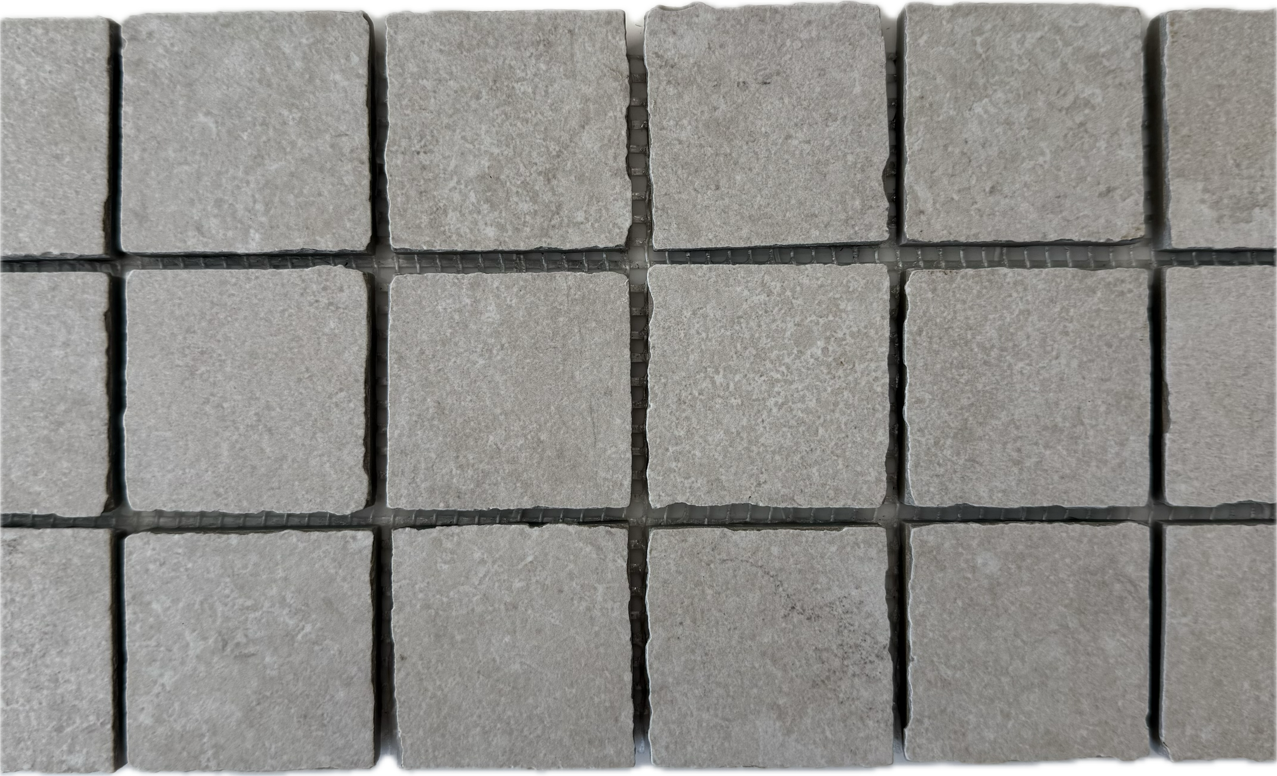 CT4U6601/MOS FOSSIL LIMESTONE BLANC MOSAIC 48X48X10MM