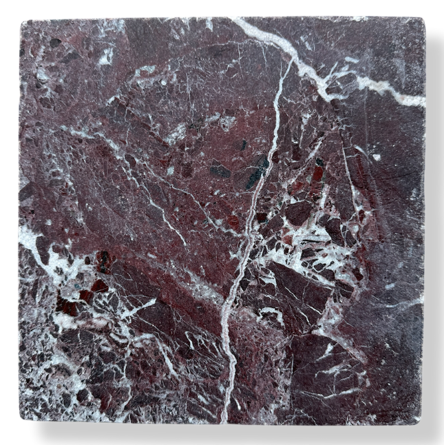 ST2V1902/TM ROSO PALAZZO TUMBLED 200X200X10