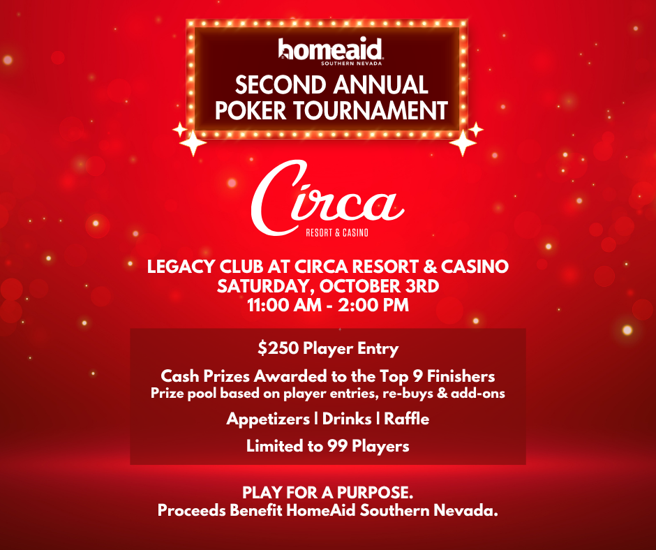 HomeAid's Second Annual Poker Tournament