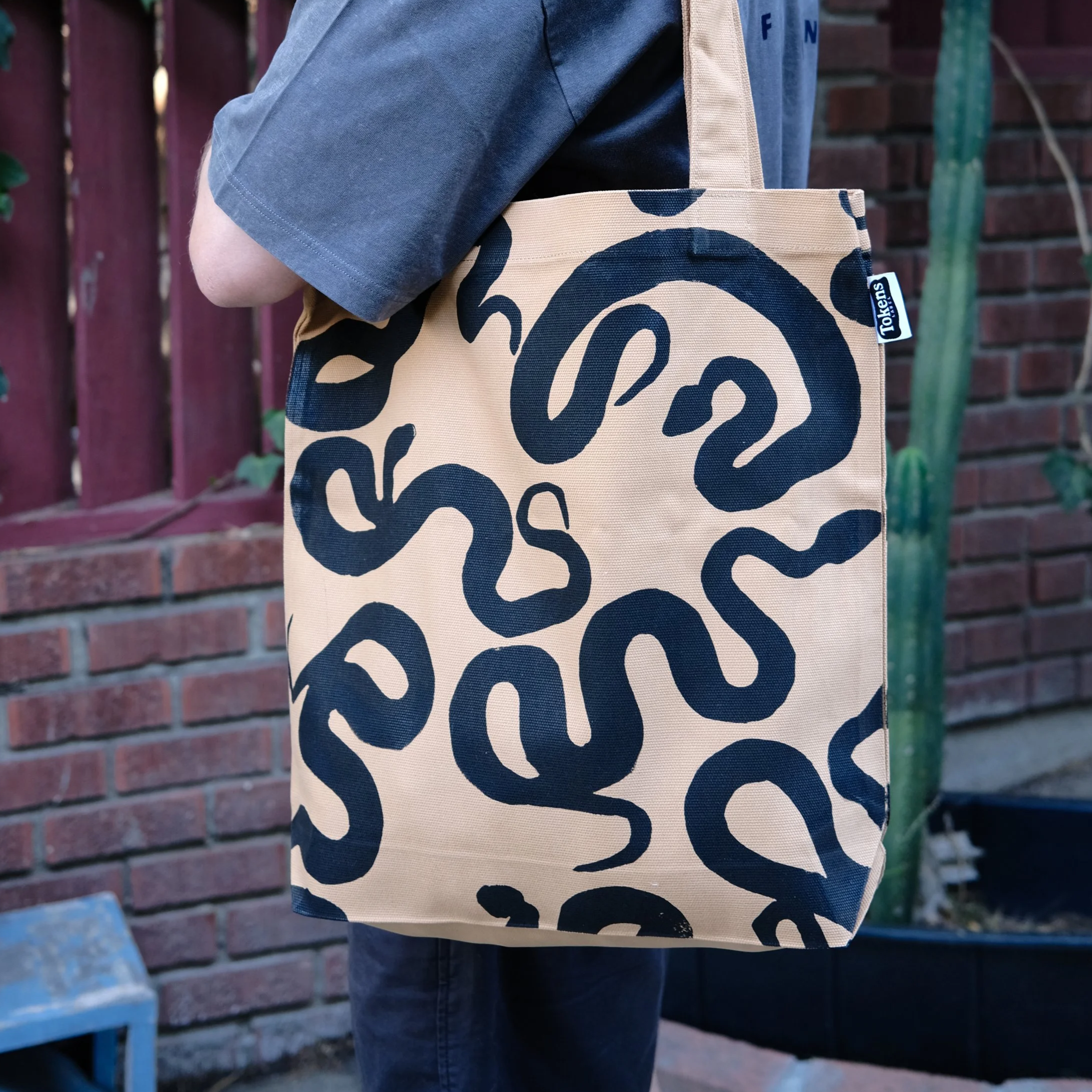 Snakes Tote Bag