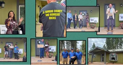 Caldor Fire Rebuild Elliott Homes Ribbon Cutting Recap