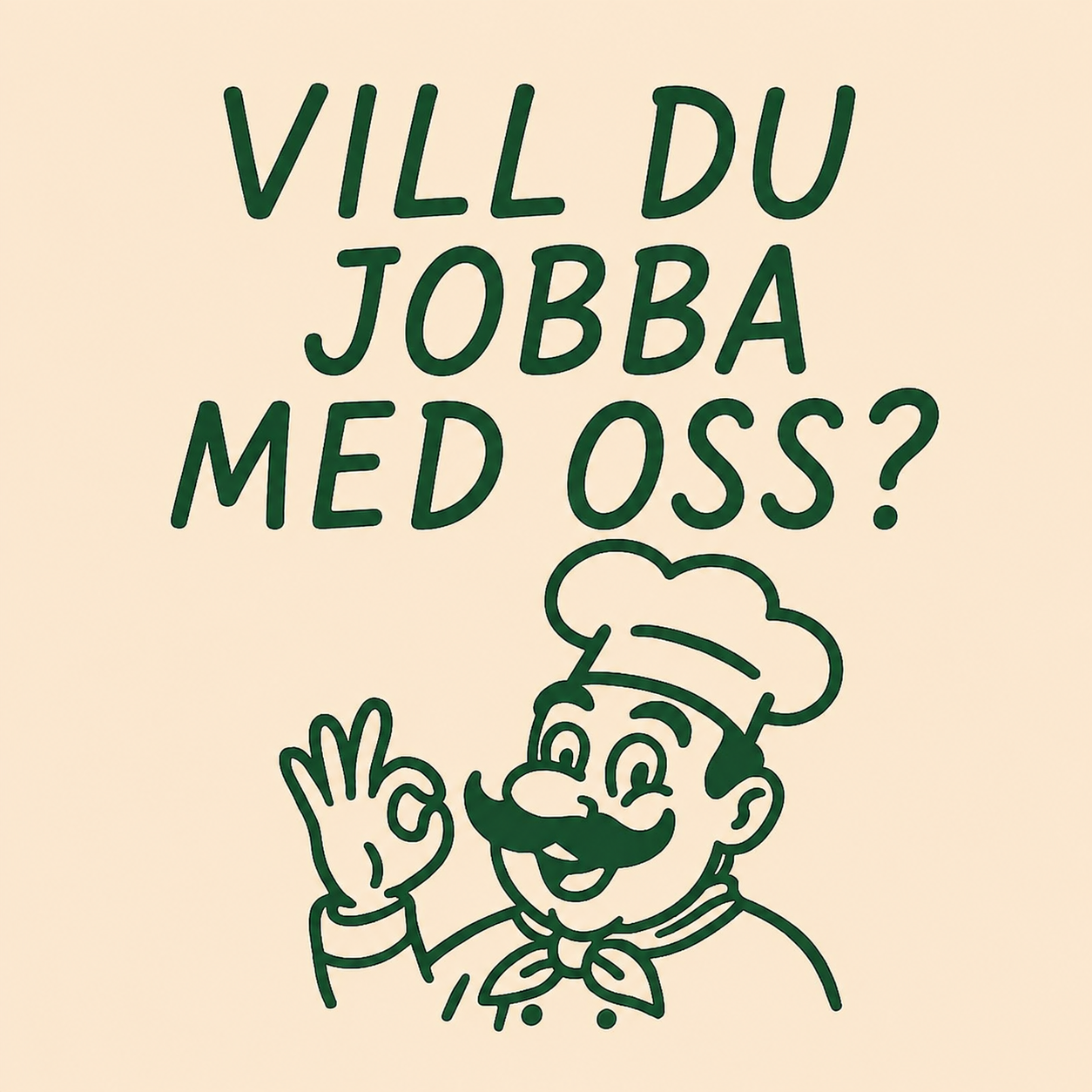 VI SÖKER PERSONAL!