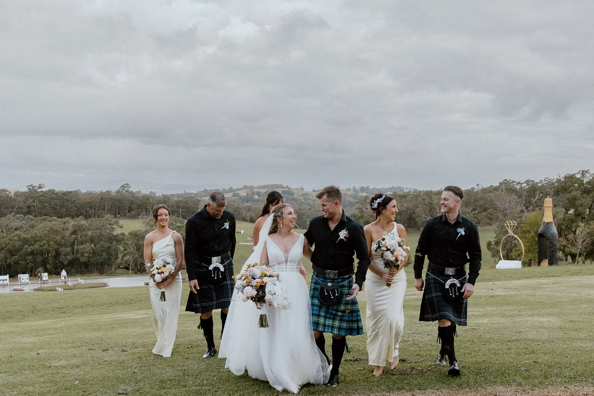 Rainy Wandin Park Estate Wedding | Aimee &amp; Glynn