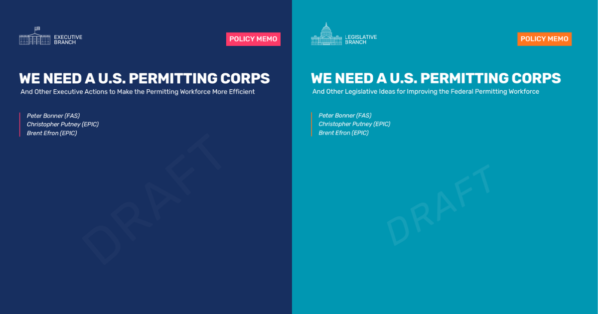 Let's Talk About the Federal Permitting Workforce