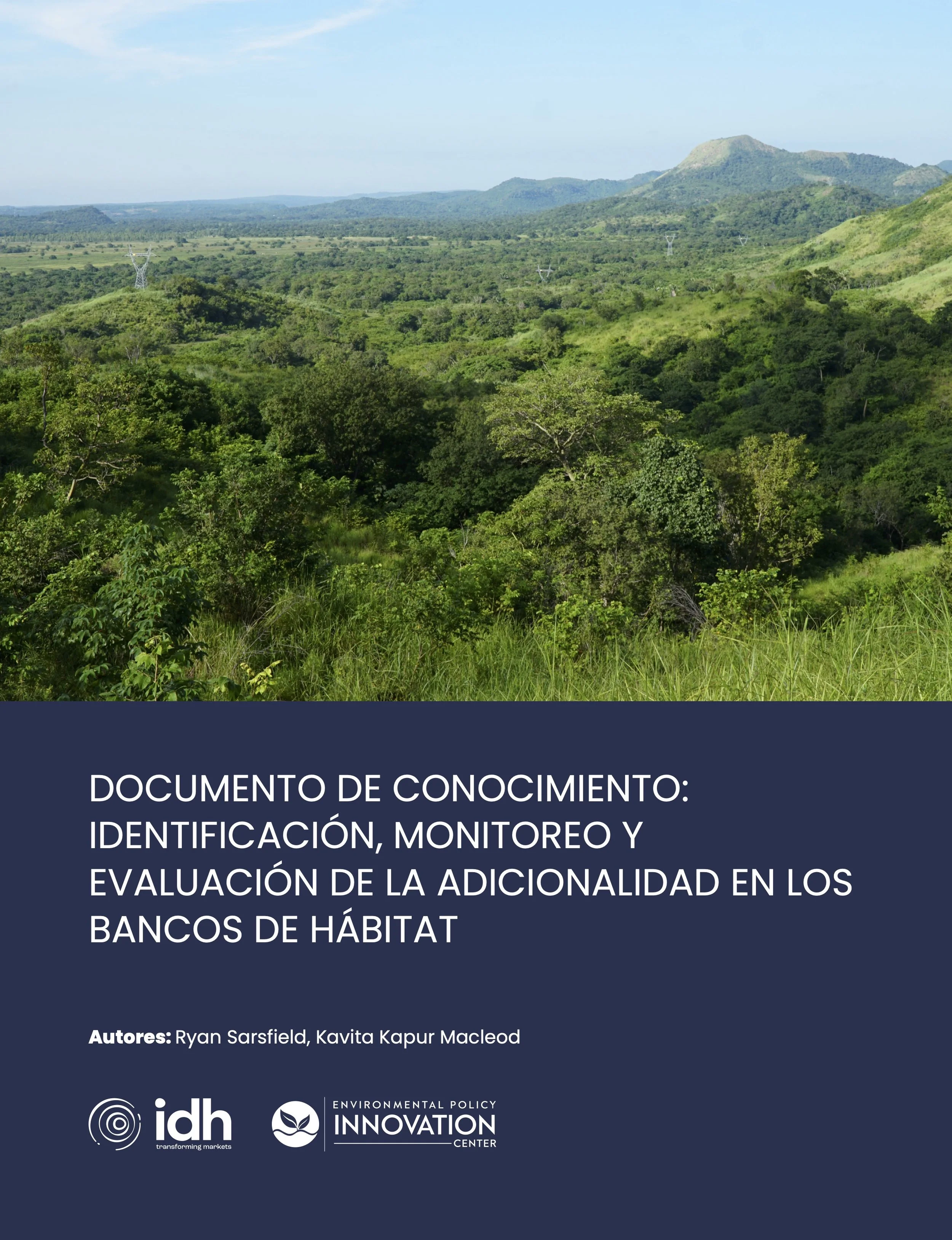 Identificación, Monitoreo, y Evaluación de la Adicionalidad en los Bancos de Hábitat