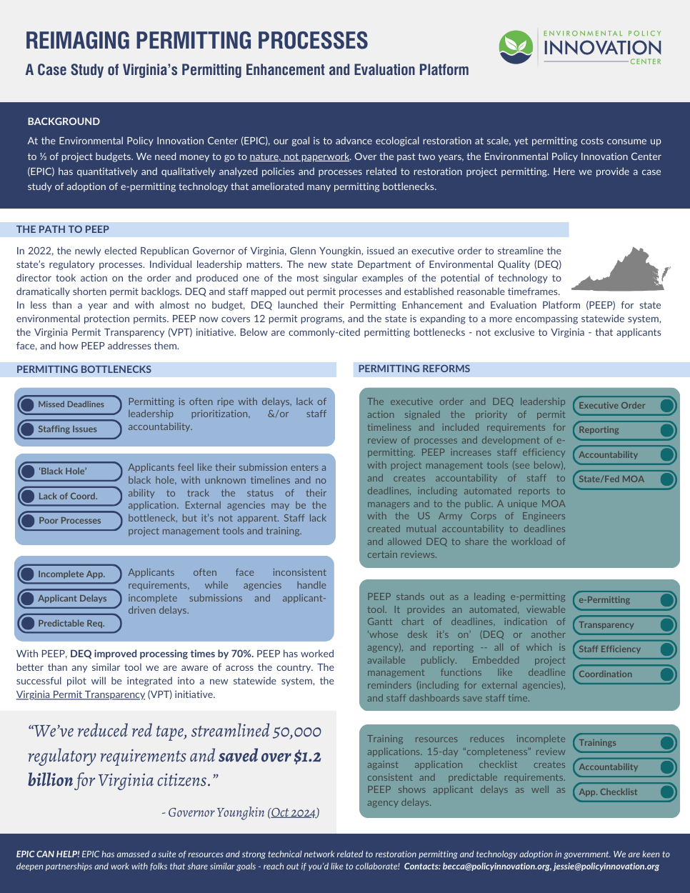VA’s PEEP is a Gold Star Example of Permit Efficiency — Environmental ...