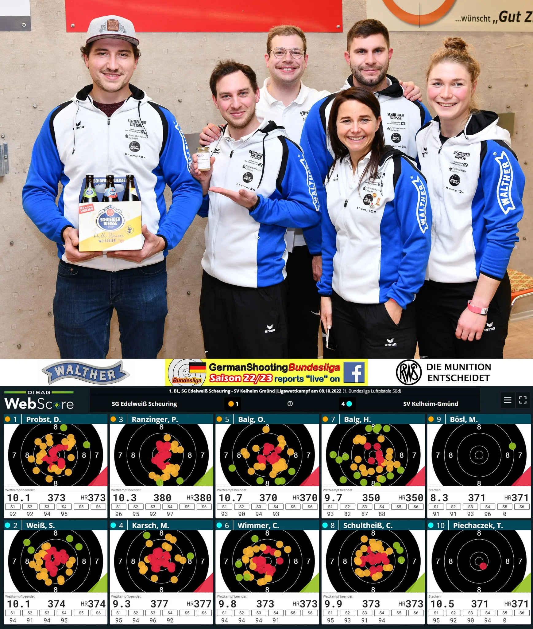SG EDELWEISS SCHEURING : SV KELHEIM-GMÜND
