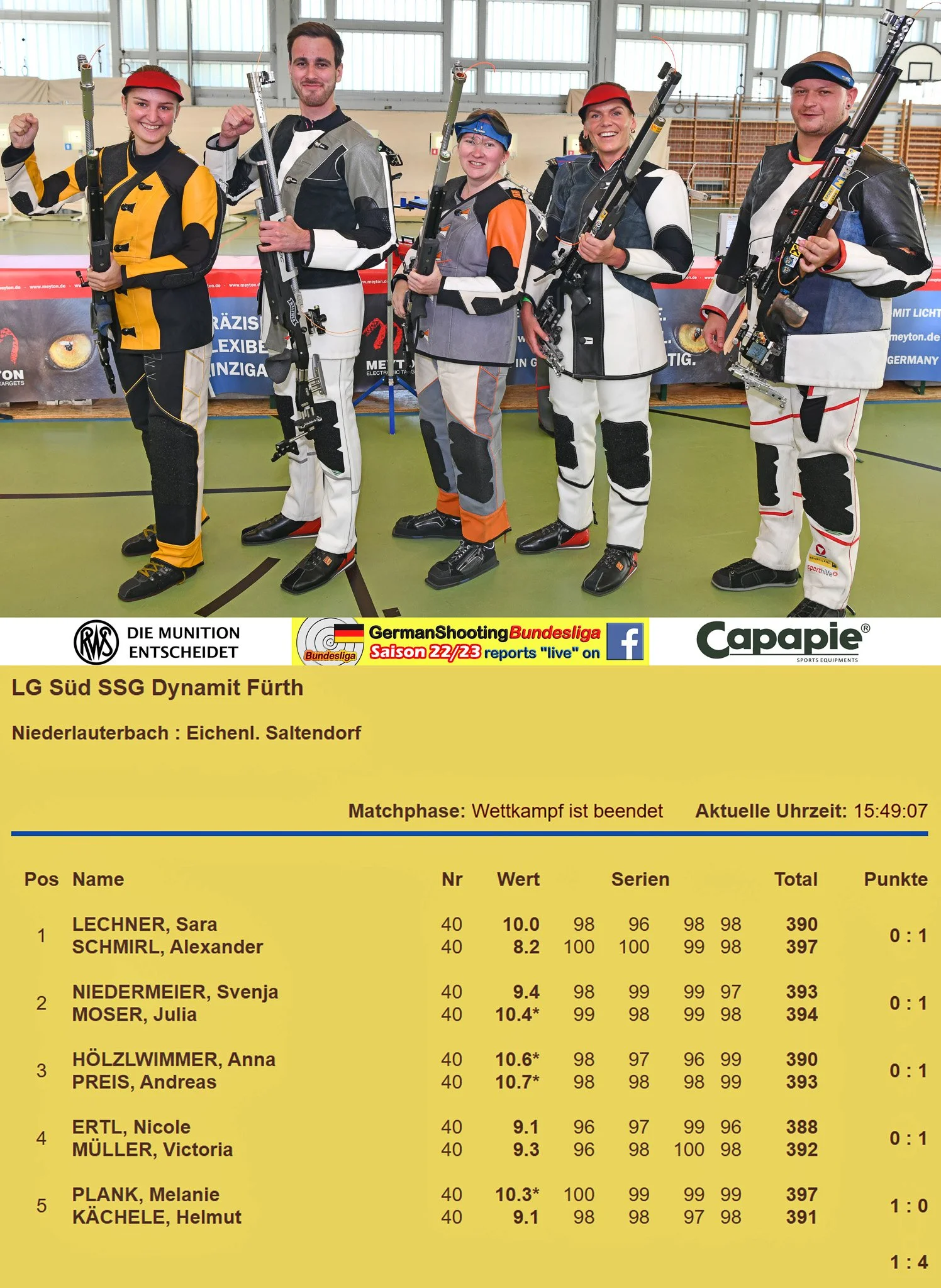 SV NIEDERLAUTERBACH : EICHENLAUB SALTENDORF