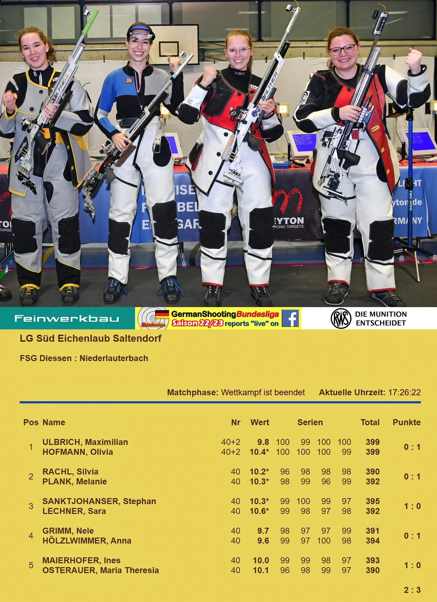 FSG DIESSEN : SV NIEDERLAUTERBACH