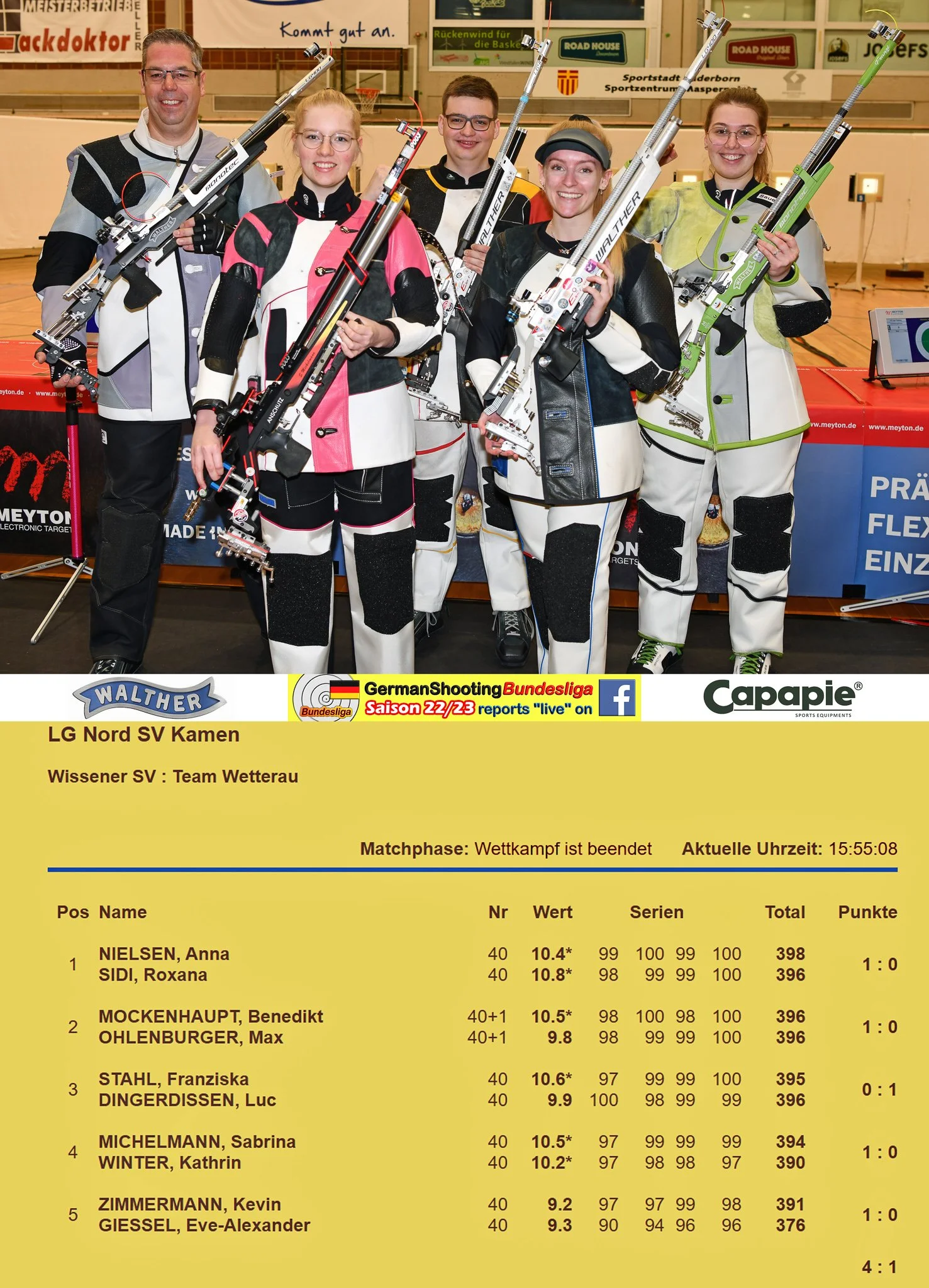 WISSENER SV : TEAM WETTERAU