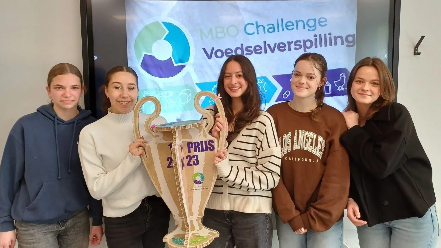 Yuverta College Heerlen wint MBO Challenge Voedselverspilling 2023/2024