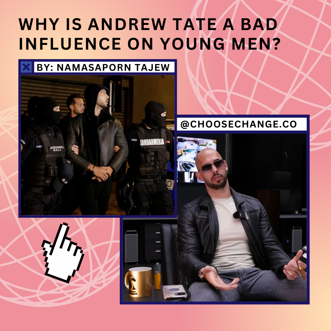 Why is Andrew Tate a Bad Influence on Young Men?