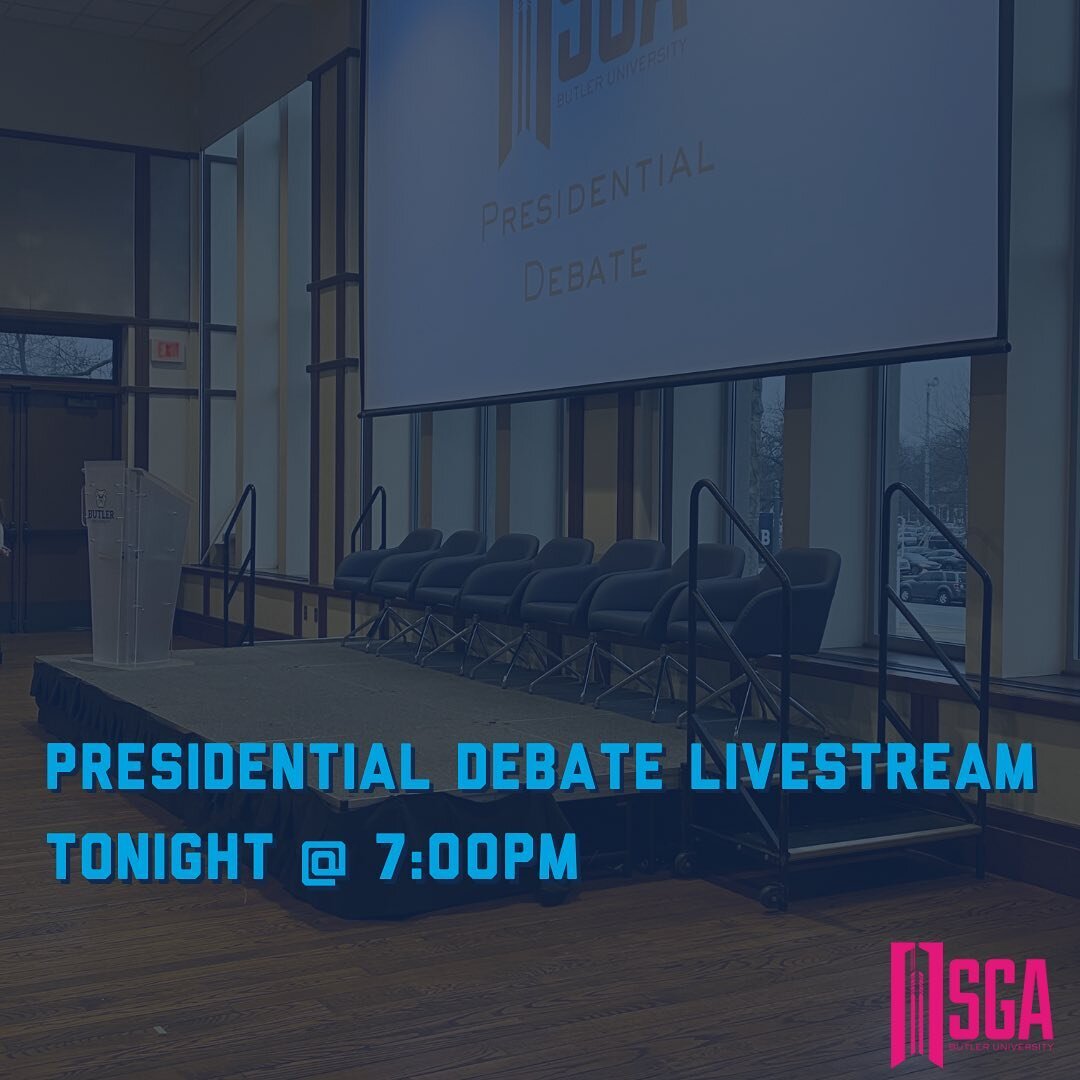 Unable to attend tonight&rsquo;s debate in-person? Checkout the Presidential Debate Livestream - starting at 7pm!