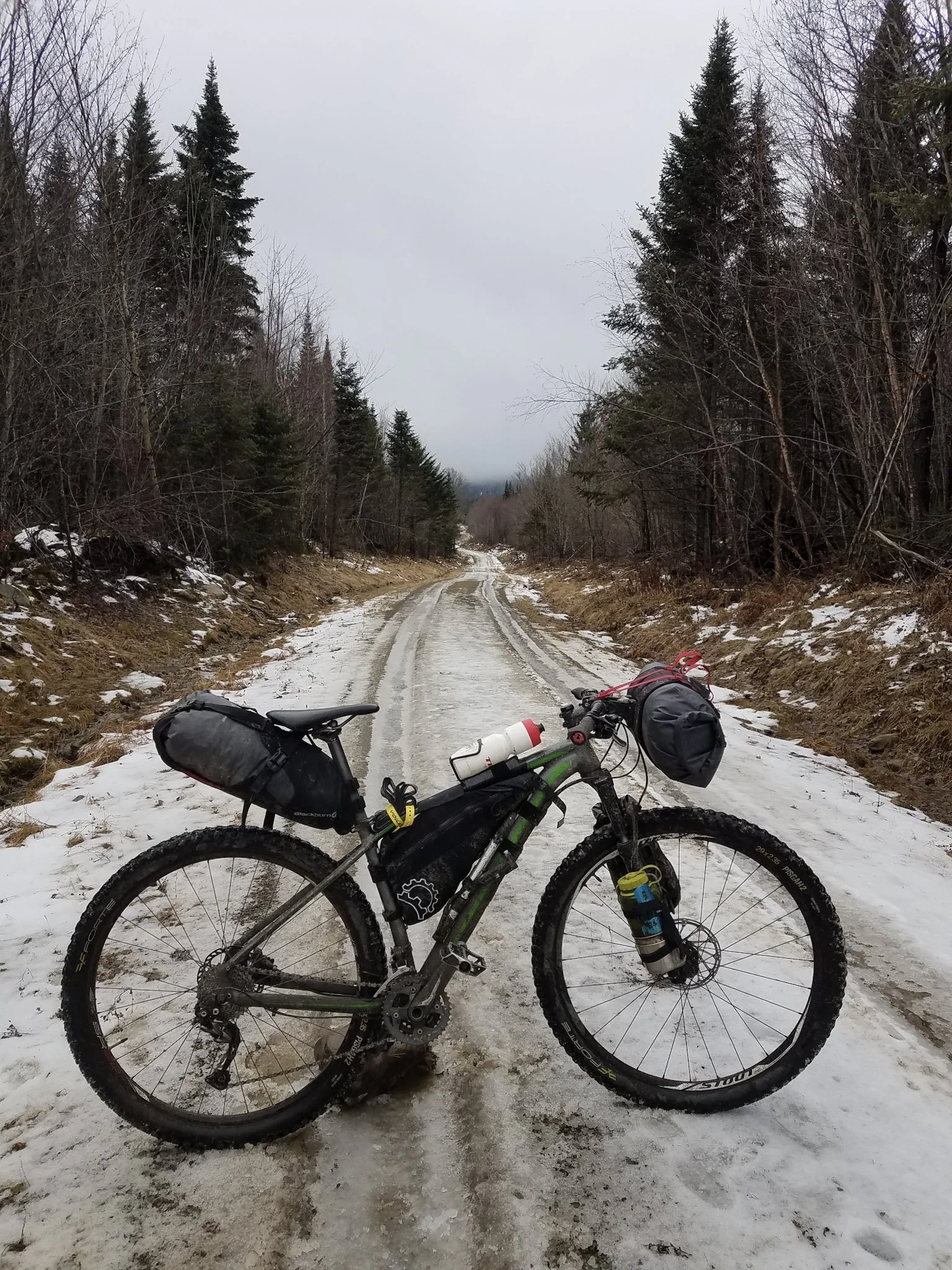 Abandoned loggins road.