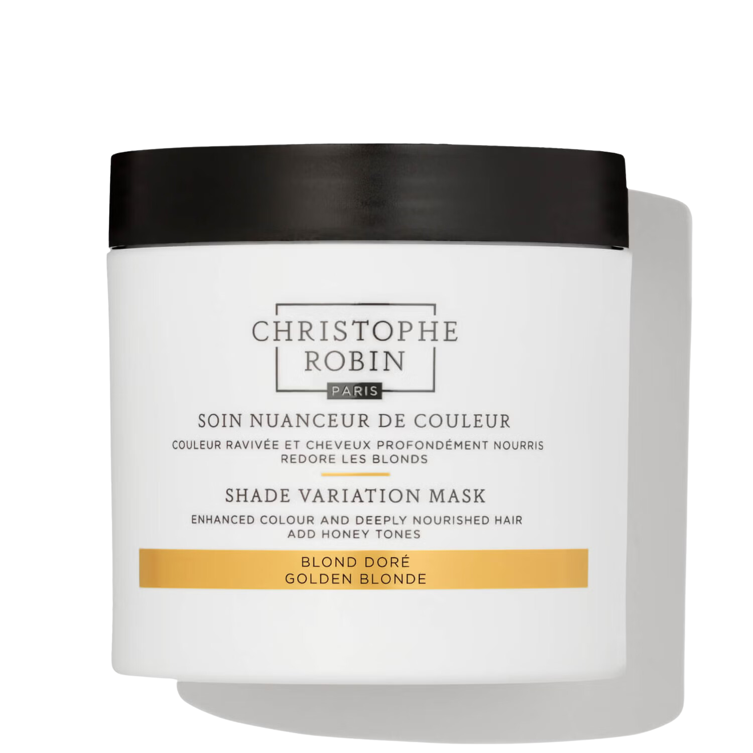 Golden Blonde Shade Variation Mask