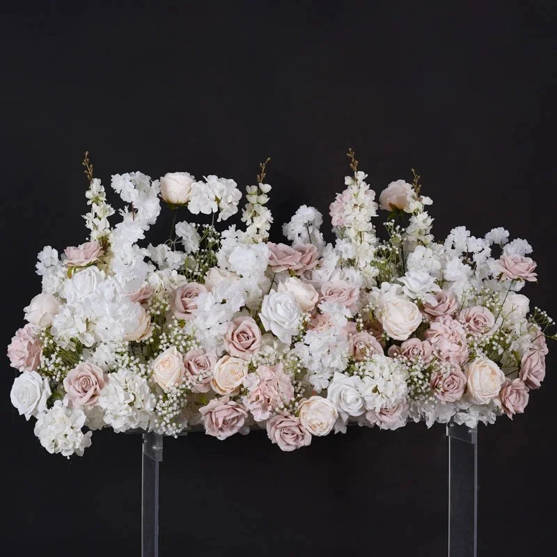 The Marcy Blush Pink/White/Ivory Faux Floral