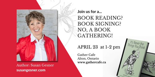 Susan Gesner Book Event Alton Ontario April 23 2022