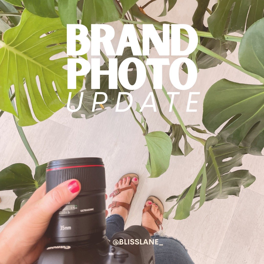 If you are someone who is in need of brand photos soon, this post is for you! 

Brand Photos are open for booking through the next couple weeks of May, otherwise it won't be until after summer when I open them back up again. If you are someone who wa