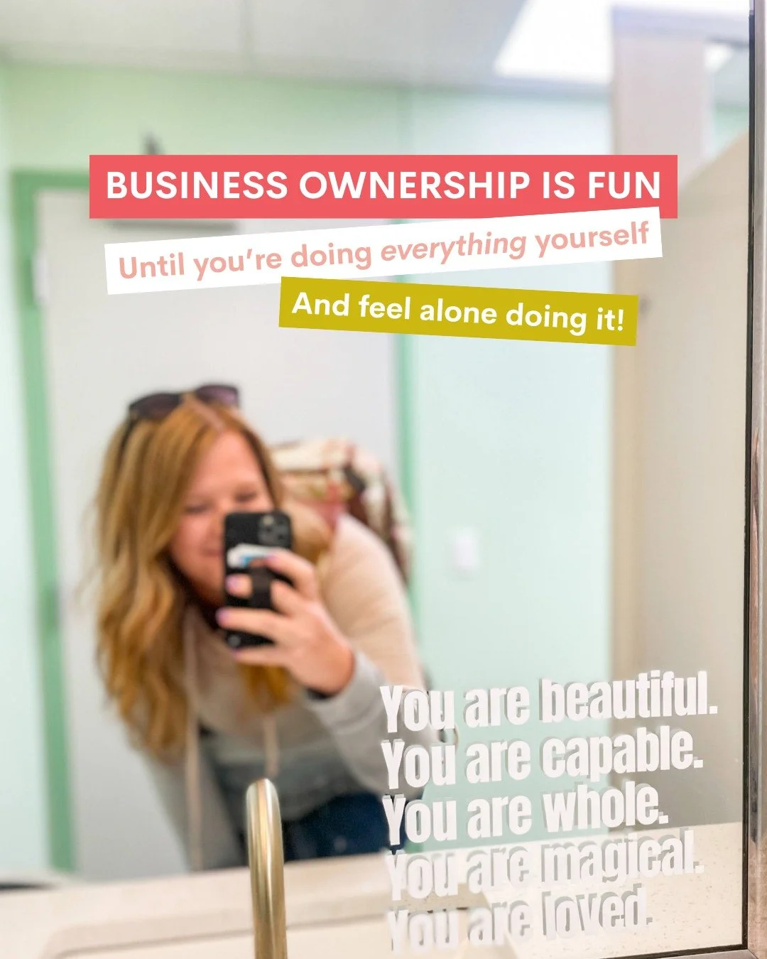 You know those posts you see about how you started a business and now all the sudden you are the accountant and the social media manager and the custodian and HR. Yeah, those are the parts of owning a business that aren't that fun.

Of course it's go