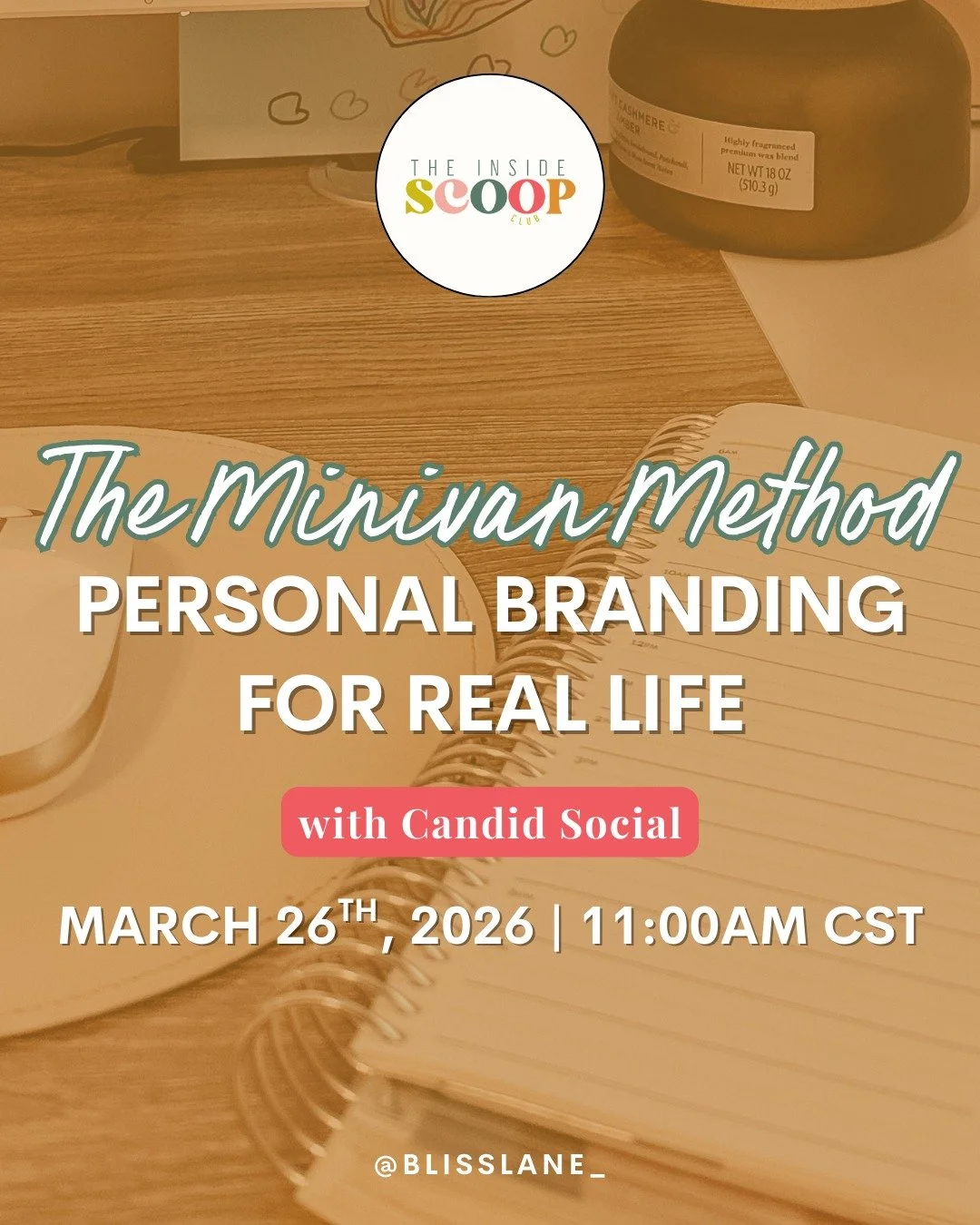 Tired of your business content feeling stiff, boring, or like it could belong to anyone?

What if your real life (even the mundane moments) were your competitive advantage? In this workshop, @candidsocial_co is pulling back the curtain on her complet