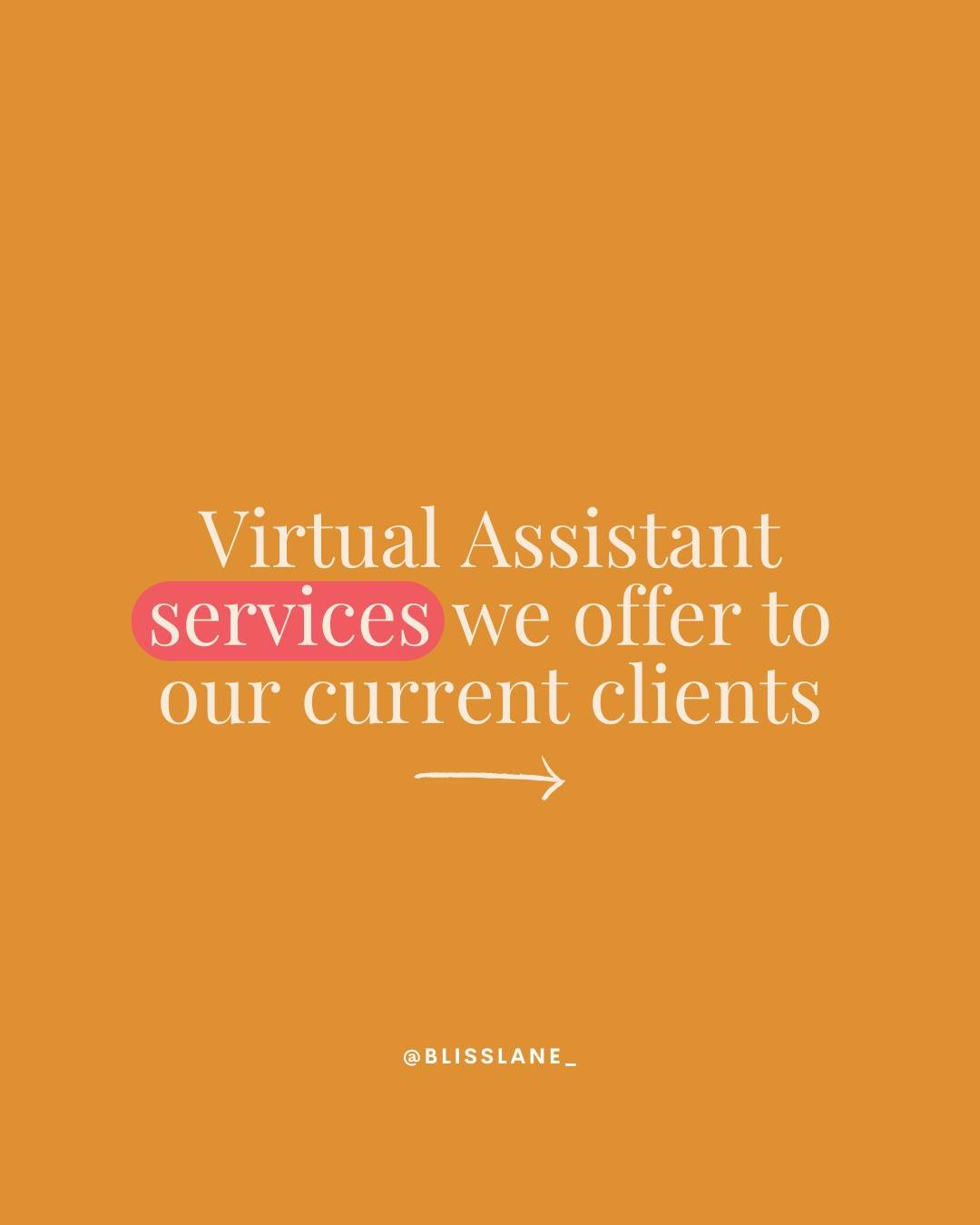 A lot of people hear "Virtual Assistant" and think..."Okay but what does that actually mean??"

It usually means you're doing too much alone and need some help! Here's what I actually help with:

01 Content Repurposing
That one bl