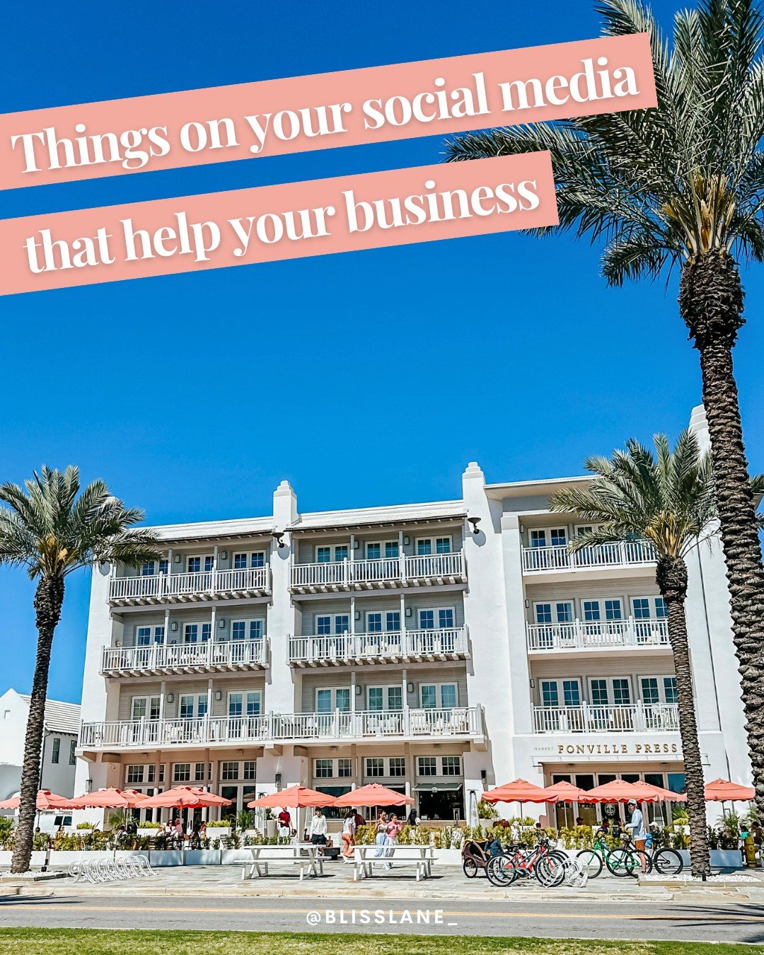 I run a lot of socials for a lot of people, and these are the things I see the most (especially that last one!)

People want to see the real you, I promise you it will help!