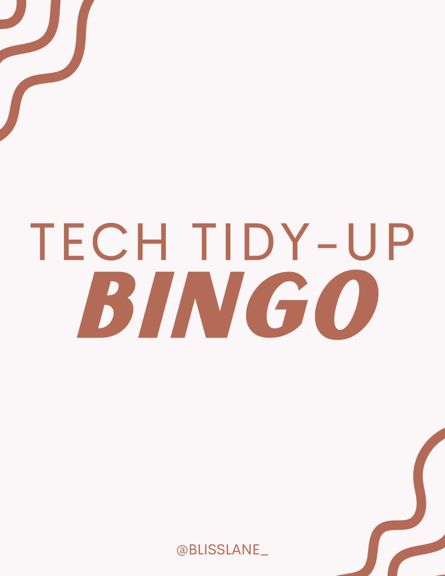 Tech Tidy-Up Challenge