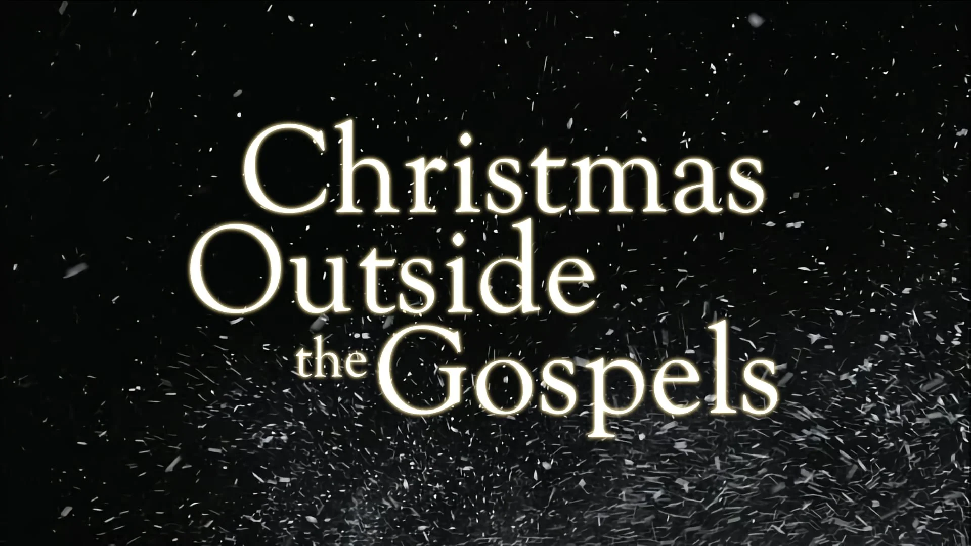 Christmas Outside the Gospels…
