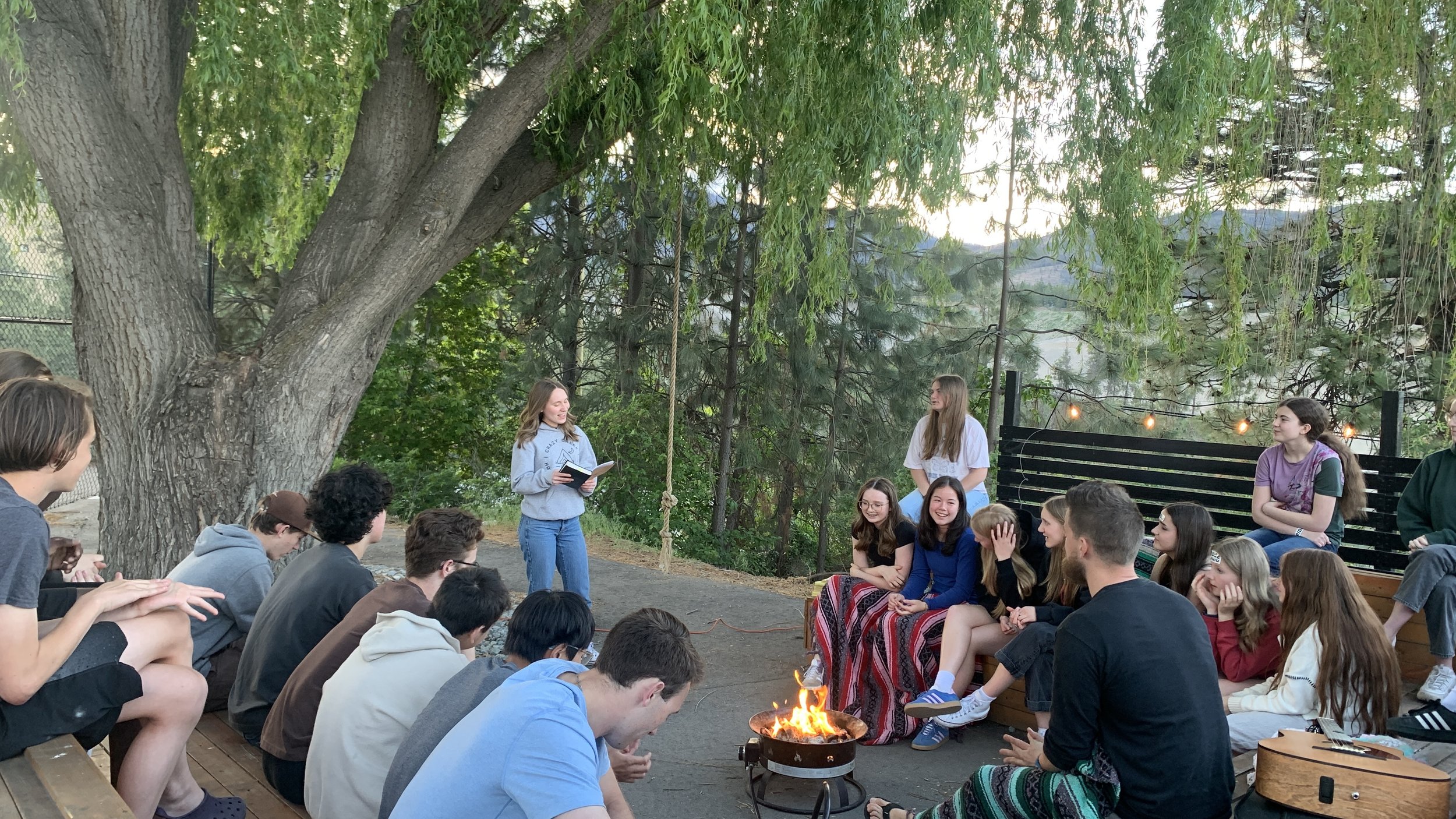 Youth Devos Around the Campfire